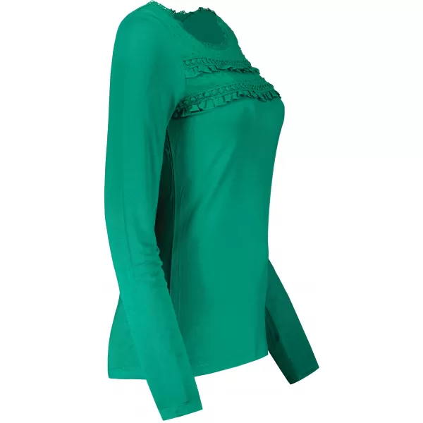  Tricou pentru femei KIXMI RACHEL VERDE INCHIS 