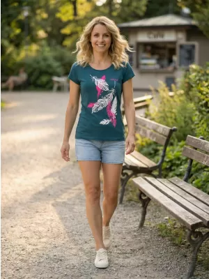 Tricou pentru femei ALTISPORT ALW178122 KEROSENUL