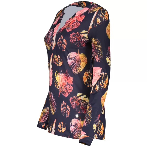  Tricou pentru femei KIXMI RONDA ALBASTRU INCHIS 