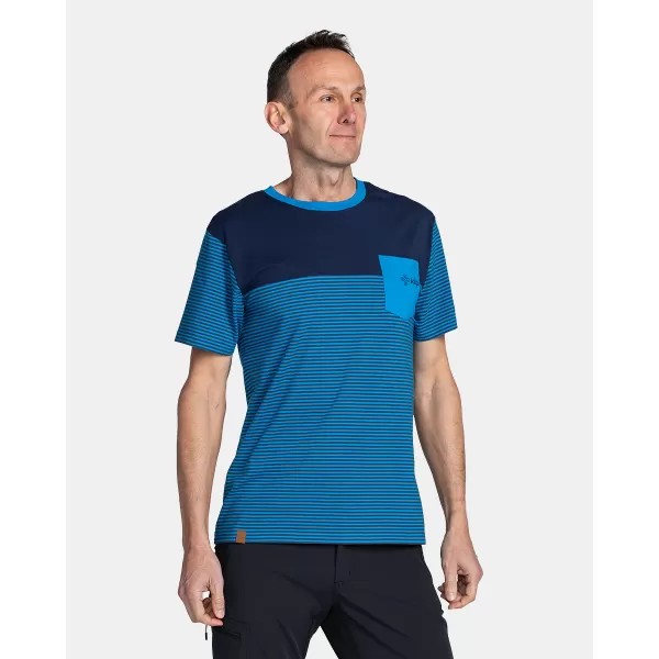  Tricou pentru bărbați KILPI SORGA-M TM0372KI ALBASTRU ÎNCHIS 