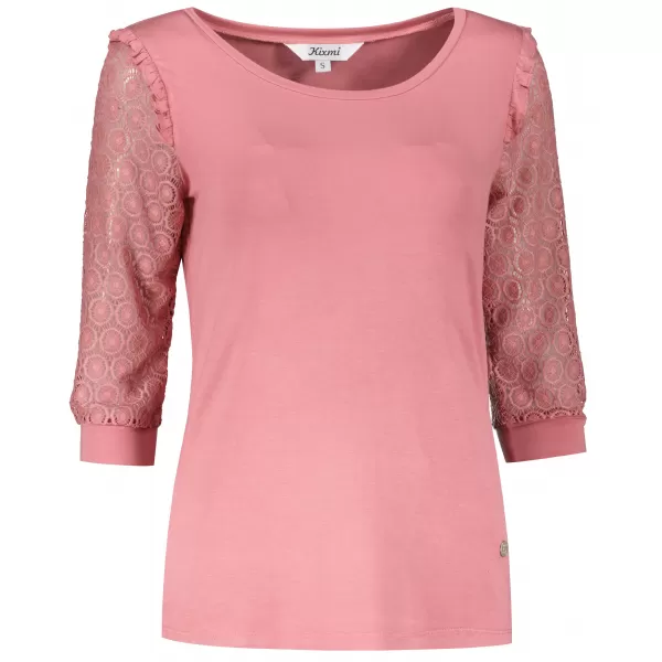  Tricou pentru femei KIXMI REBECA ROZ ÎNCHIS 