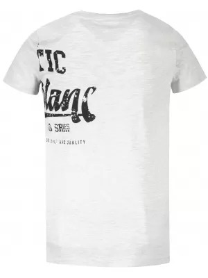 Tricou fetita NORDBLANC NBSKT6310L EVIDENȚIERI GRI DESCHIS