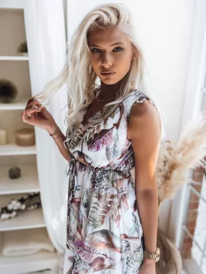 Rochie DSTREET MADAM EY1807z ALB