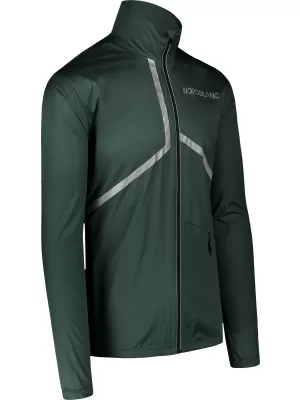 Jachetă sport pentru bărbați NORDBLANC REFLECTIVE NBSJM7899 VERDE ÎNCHIS