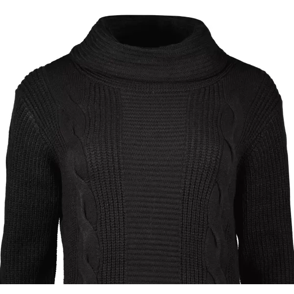 Pulover lung de dama ALTISPORT BELLA NEGRU 