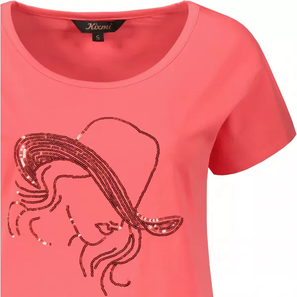  Tricou pentru femei KIXMI ROCCA CORAL 