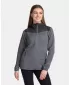 Hanorac de damă din fleece KILPI TANALI-W TL0202KI GRI ÎNCHIS