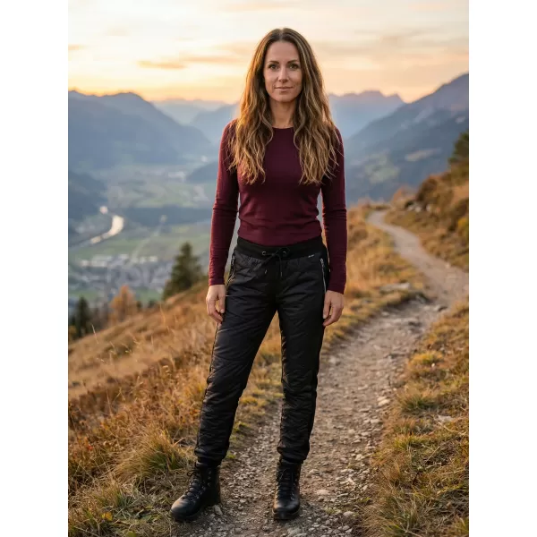  Pantaloni de dama ALTISPORT LIAMA LPAB695 NEGRU 