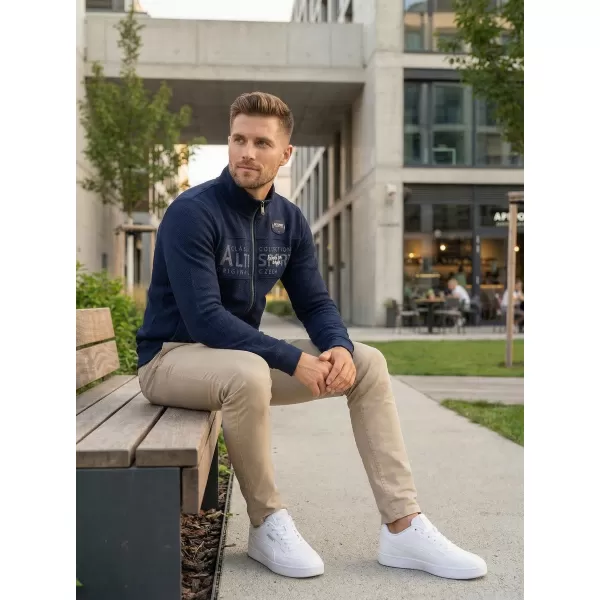  Hanorac pentru bărbați ALTISPORT BLAKE ALBASTRU INCHIS 