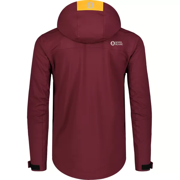  Jachetă pentru bărbați NORDBLANC COMPASS NBSJM7890 BURGUNDIA 