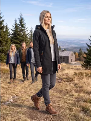 Palton softshell dama ALTISPORT MAGGA LCTB220 NEGRU