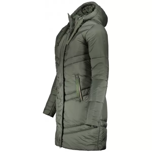  Palton de femei ALTISPORT JUCA LCTB215 VERDE 