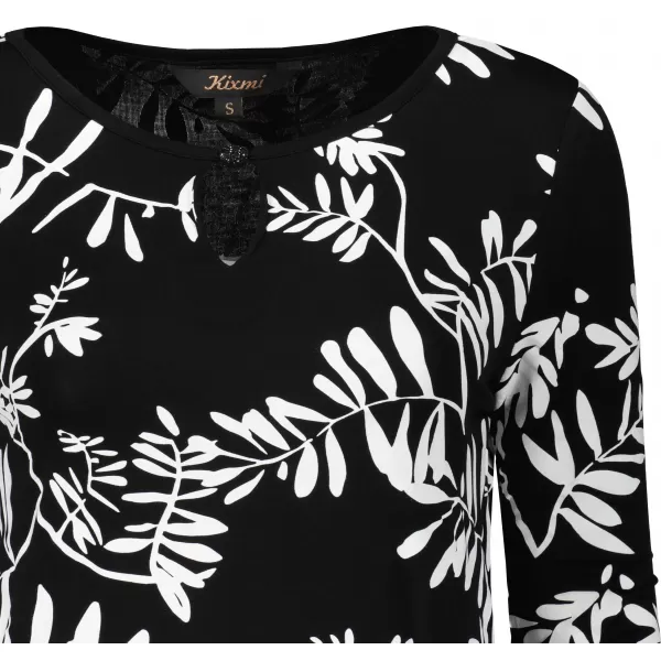  Tricou pentru femei KIXMI ROAN NEGRU 