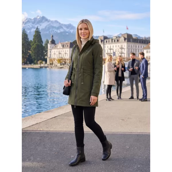  Palton softshell dama KIXMI RHODIE MILITAR 