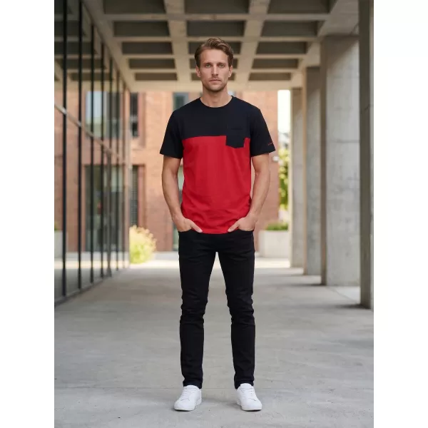  Tricou pentru bărbați SAM 73 SIRIUS MT 826 ROŞU 