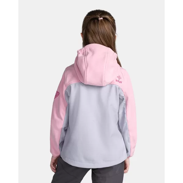  Jachetă softshell pentru fetiță KILPI RAVIA-J TJ0517KI ROZ DESCHIS 