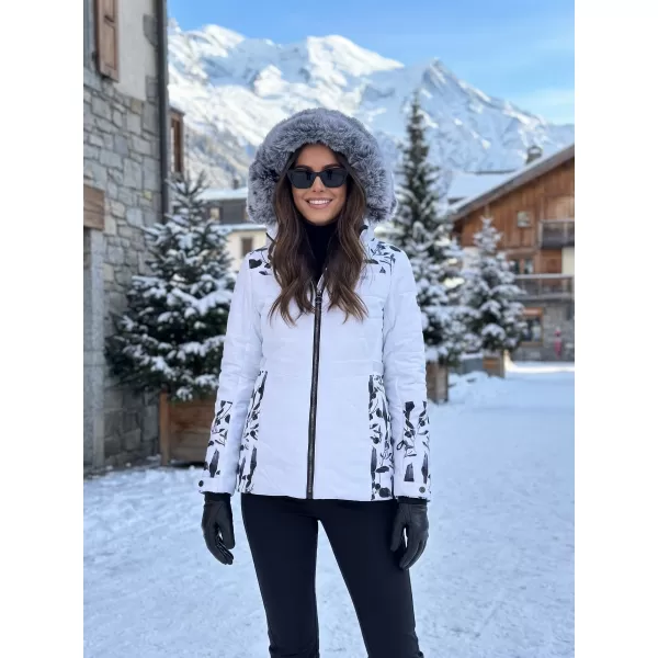 Geaca de iarna dama ALTISPORT BIANCA ALB 