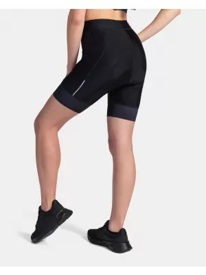 Pantaloni scurți de ciclism pentru femei KILPI PRESSURE-W TL0416KI NEGRU