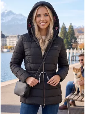 Geaca de dama KIXMI RHIA NEGRU