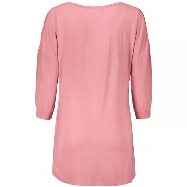  Tricou pentru femei ALTISPORT BLANCH ROZ ÎNCHIS 