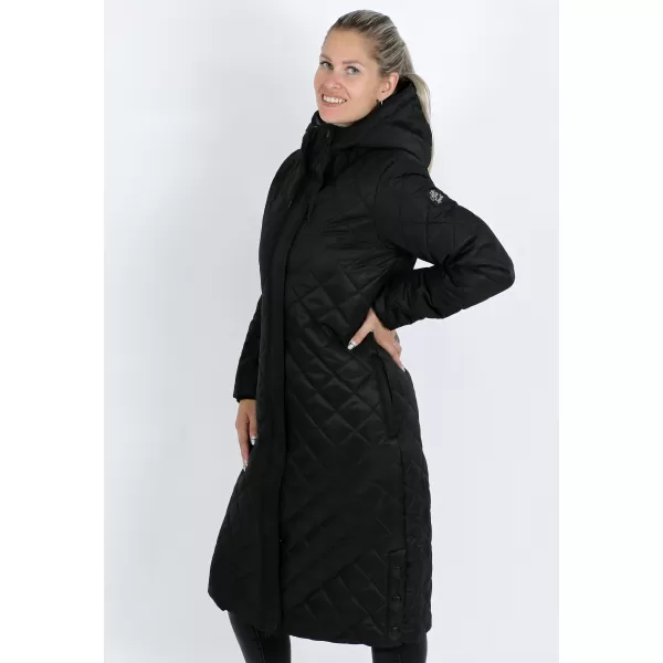 Palton de femei ALTISPORT DERFA LCTB219 NEGRU 