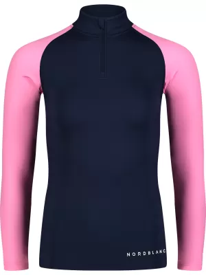 Tricou pentru femei NORDBLANC WATER NBSLF7865 ALBASTRU/ROZ