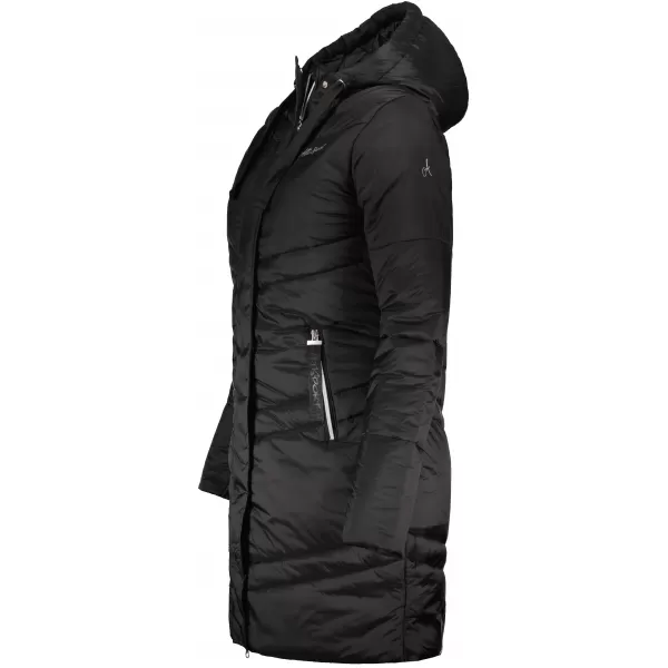  Palton de femei ALTISPORT JUCA LCTB215 NEGRU 