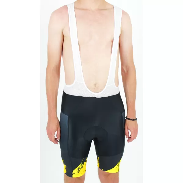  Pantaloni scurți premium pentru ciclism pentru bărbați ALTISPORT SWE/ALM01S13 GALBEN 