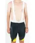 Pantaloni scurți premium pentru ciclism pentru bărbați ALTISPORT SWE/ALM01S13 GALBEN