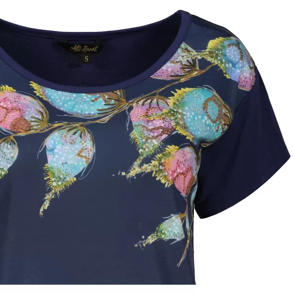  Tricou pentru femei ALTISPORT BAILA ALBASTRU INCHIS 