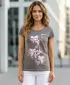 Tricou pentru femei ALTISPORT ALW179122 GRI OȚEL