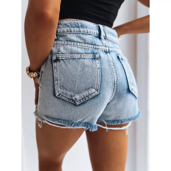  Pantaloni scurți pentru doamne DSTREET PALOMA PARADISE SY0309 ALBASTRU DESCHIS 