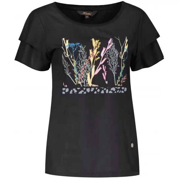  Tricou pentru femei KIXMI RIANNA NEGRU 