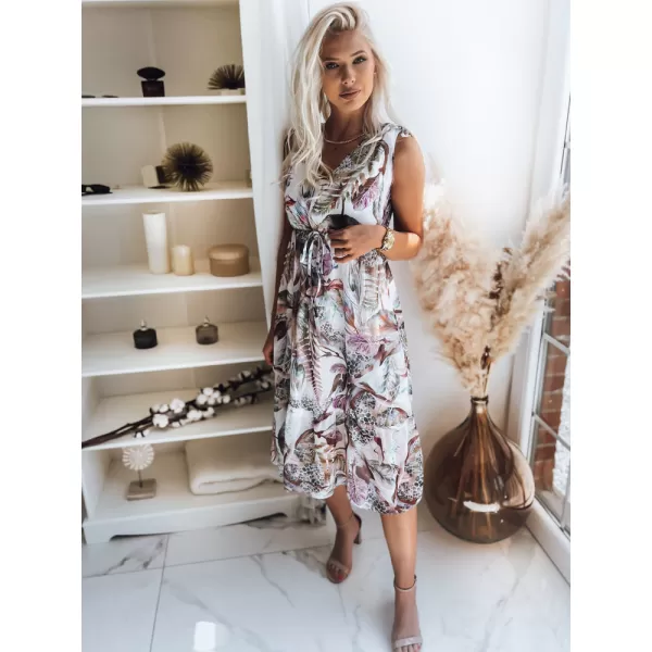  Rochie DSTREET MADAM EY1807z ALB 