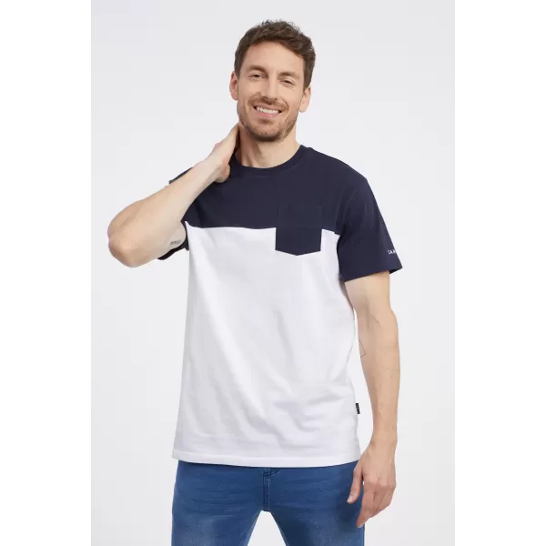  Tricou pentru bărbați SAM 73 SIRIUS MT 826 ALB 