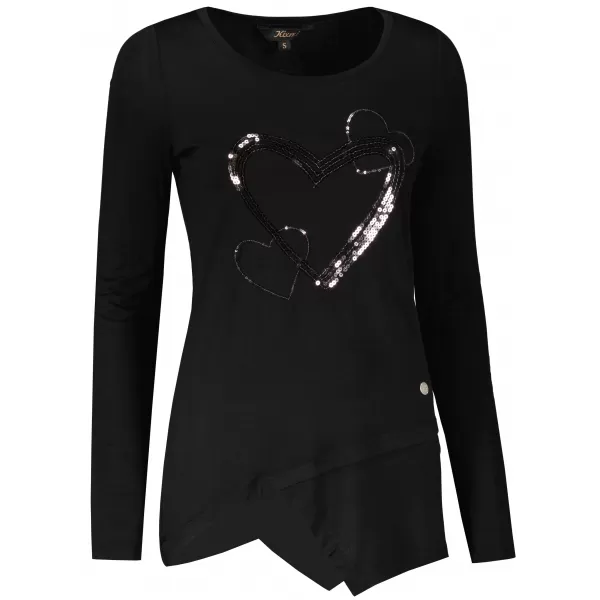  Tricou pentru femei KIXMI RAIMY NEGRU 