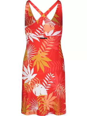 Rochie NORDBLANC V-NECK NBSLD7804 CERNEALĂ PORTOCALIE