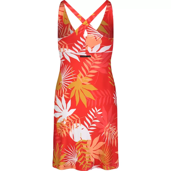  Rochie NORDBLANC V-NECK NBSLD7804 CERNEALĂ PORTOCALIE 