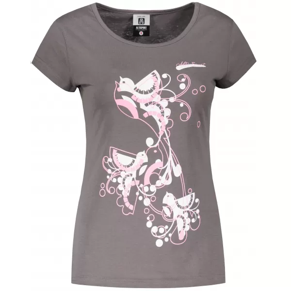  Tricou pentru femei ALTISPORT ALW179122 GRI OȚEL 