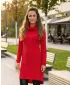 Rochie hanorac de dama KIXMI RIVA ROȘU