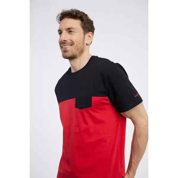  Tricou pentru bărbați SAM 73 SIRIUS MT 826 ROŞU 
