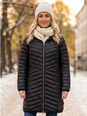 Palton de damă SAM 73 BELLA WB 870 NEGRU