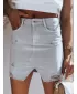 Fusta din denim a doamnei DSTREET FUSIM CY0386 GRI
