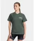 Tricou de ciclism pentru femei KILPI REMIDO-W TL0355KI VERDE ÎNCHIS