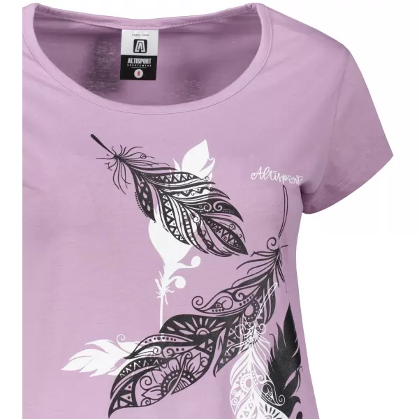  Tricou pentru femei ALTISPORT ALW178120 LAVANDĂ 