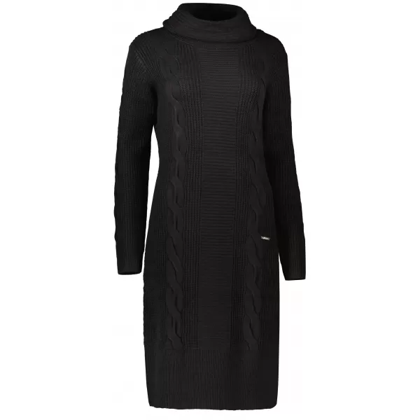  Pulover lung de dama ALTISPORT BELLA NEGRU 