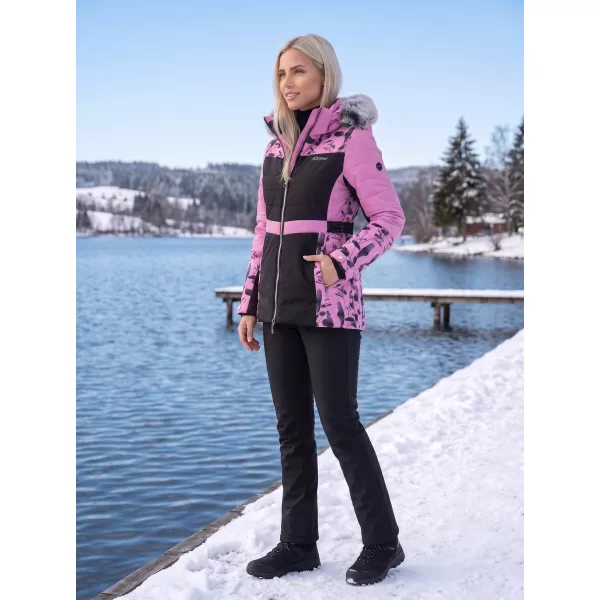  Geaca de iarna dama ALTISPORT BIANCA VIOLET 