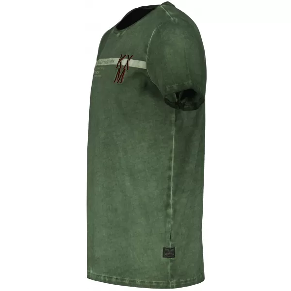  Tricou pentru bărbați KIXMI RICKY MILITAR 