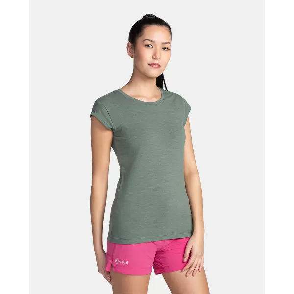  Tricou pentru femei KILPI PROMO-W TL0366KI VERDE ÎNCHIS 
