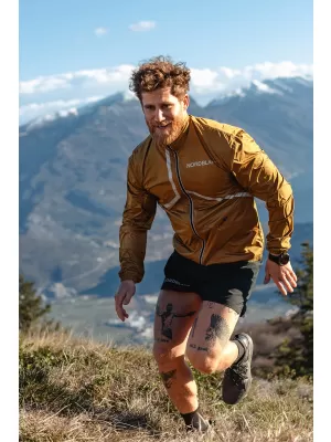 Jachetă sport pentru bărbați NORDBLANC REFLECTIVE NBSJM7899 MARO